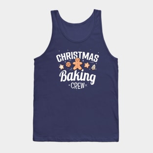 Baking Crew with Christmas Cookies Tank Top